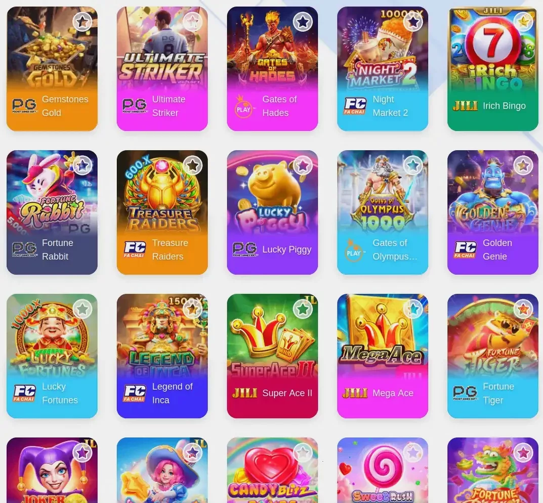 Игровая библиотека казино Лекс